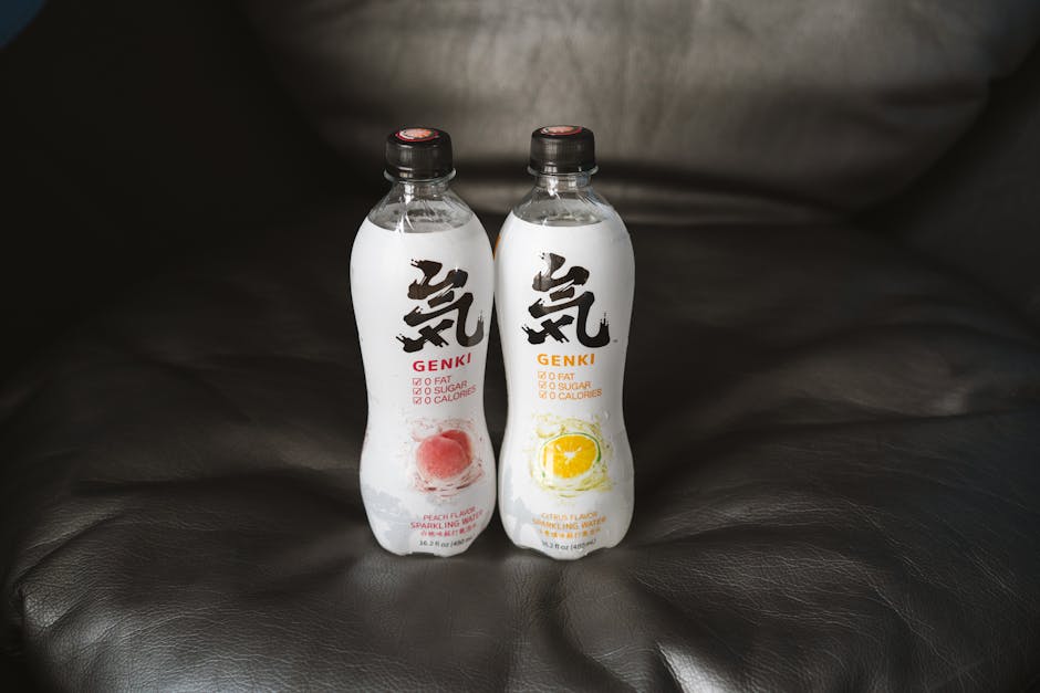 Genki beverages representing refreshing conversation