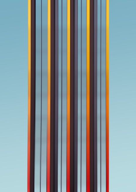Abstract vertical lines
